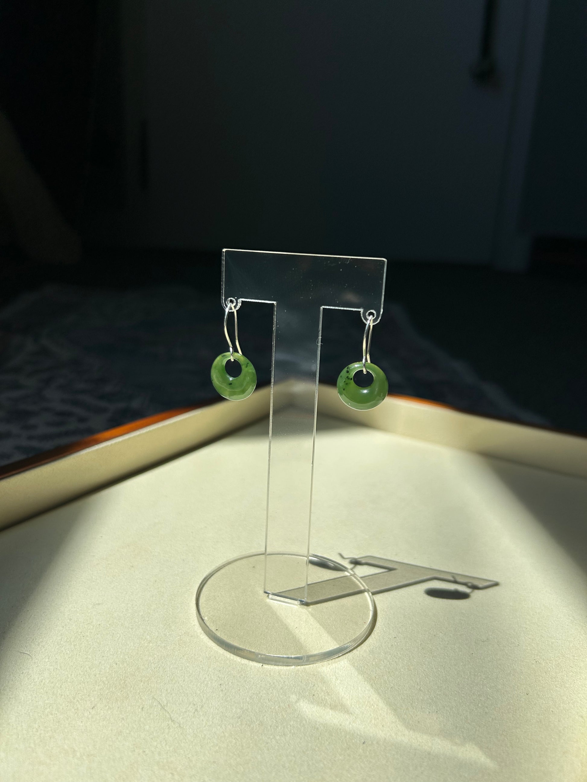 Jade Dangle Earrings