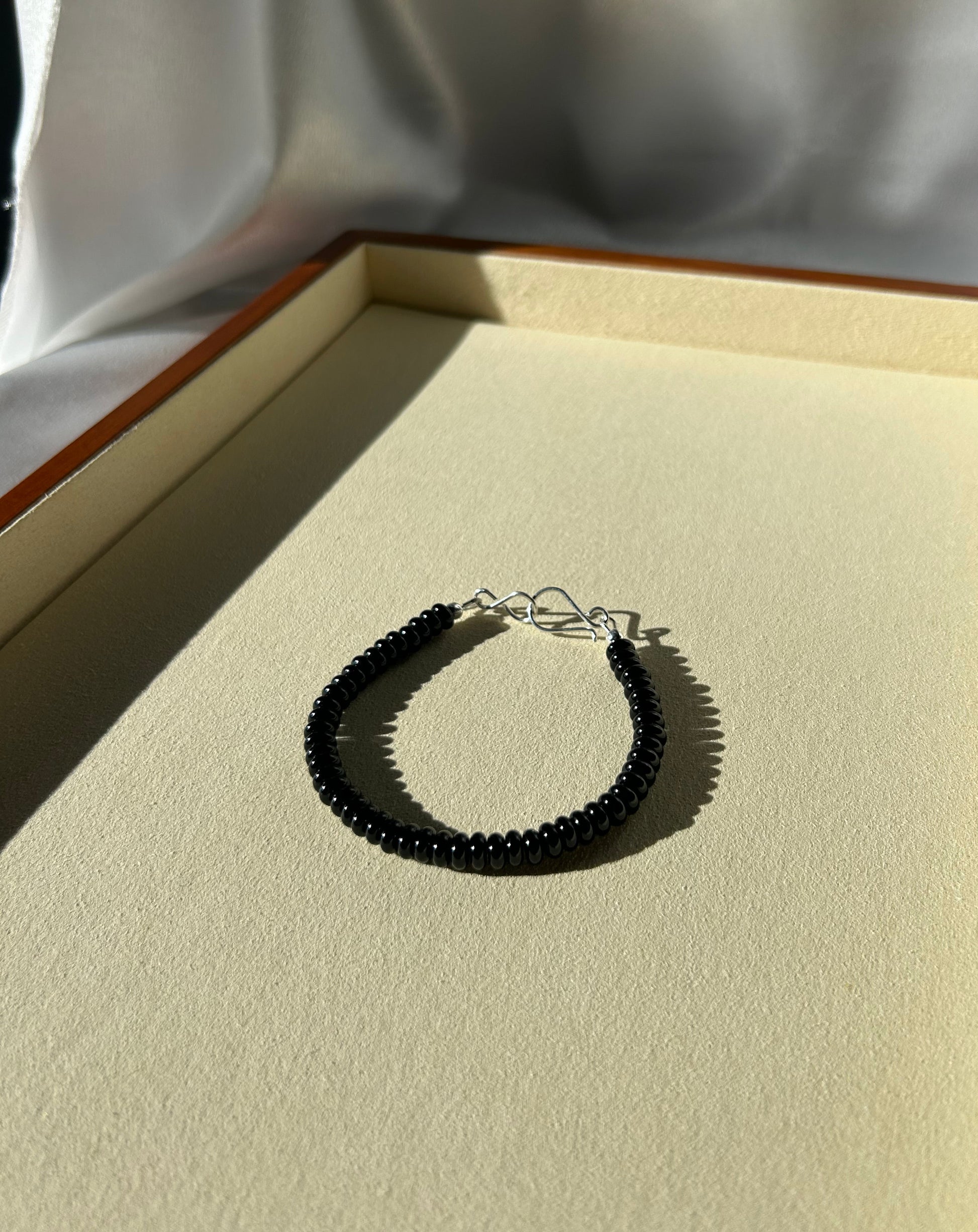 Black Stone Sentinel Bracelet