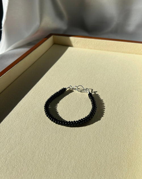 Black Stone Sentinel Bracelet