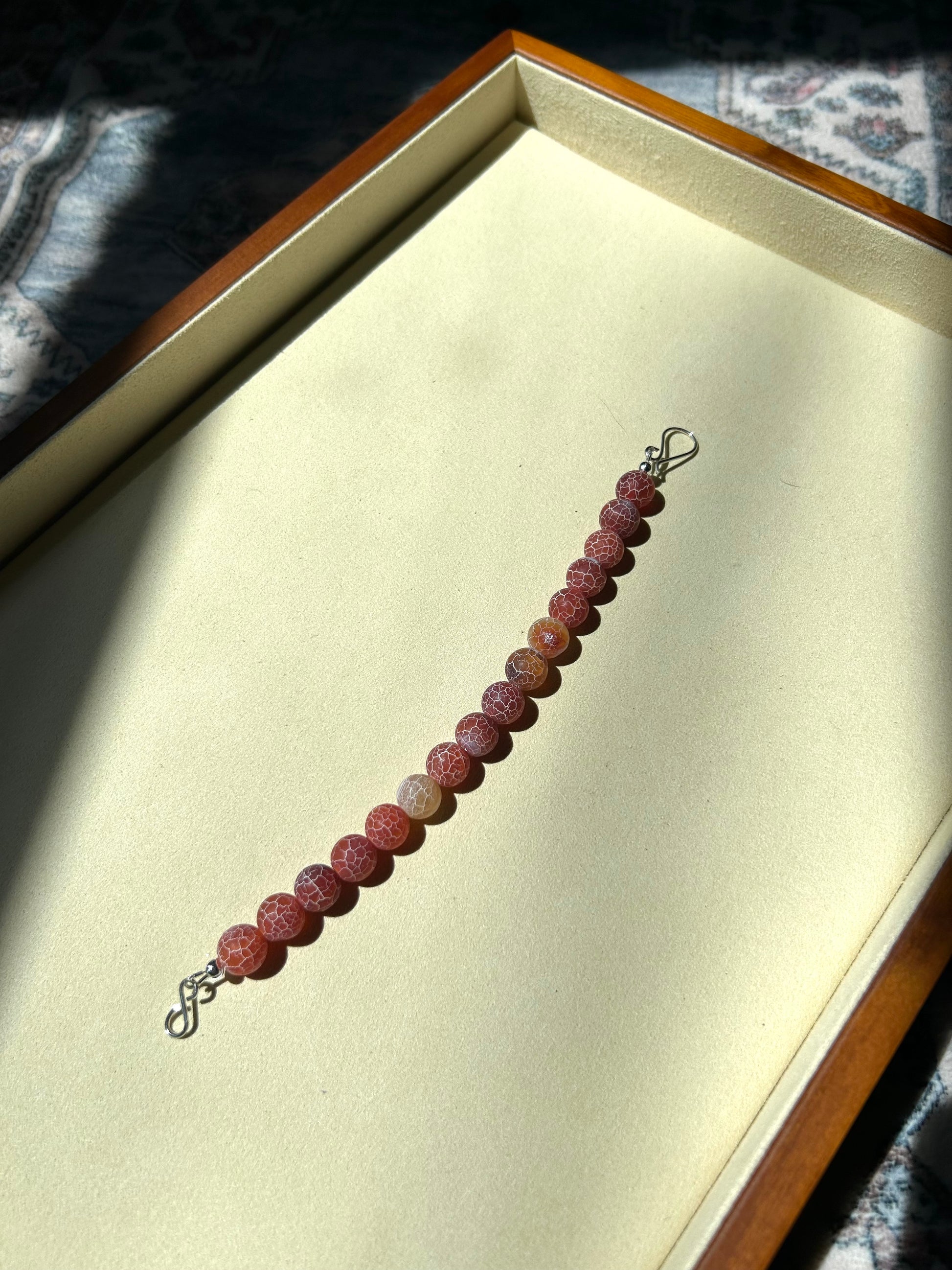 Red Dragon Vein Bracelet