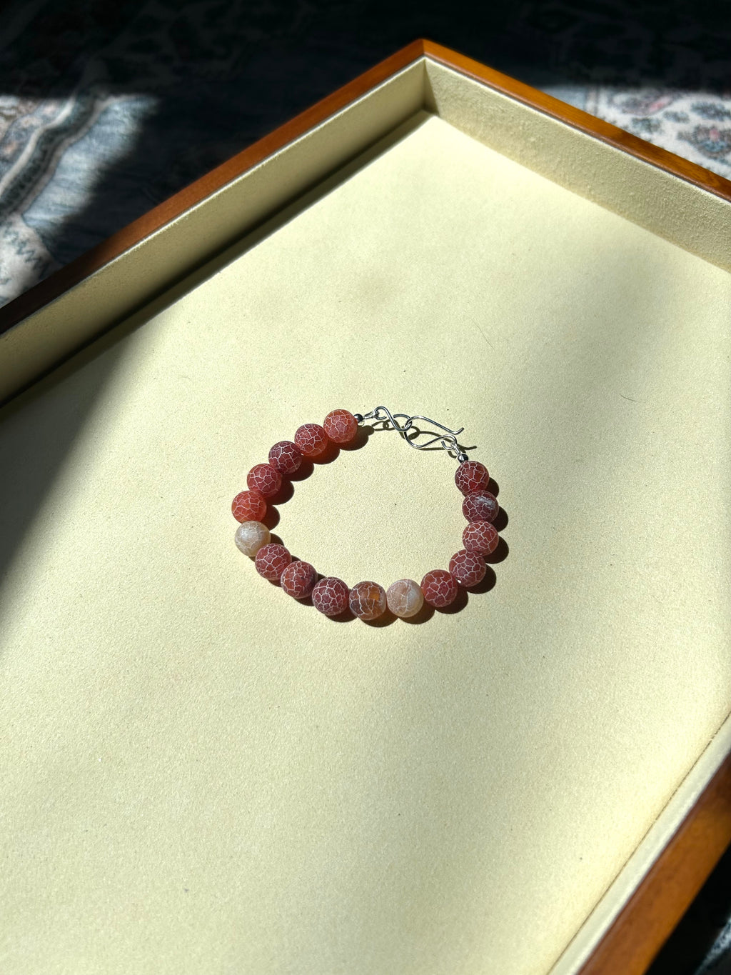 Red Dragon Vein Bracelet