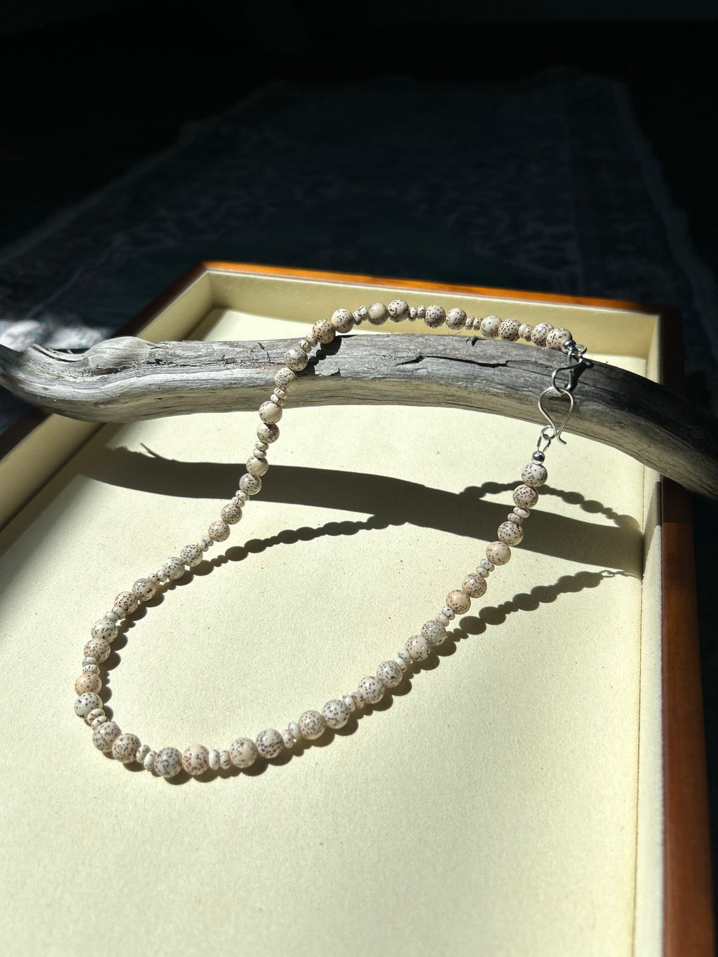 Bodhi Seed Beads Necklace