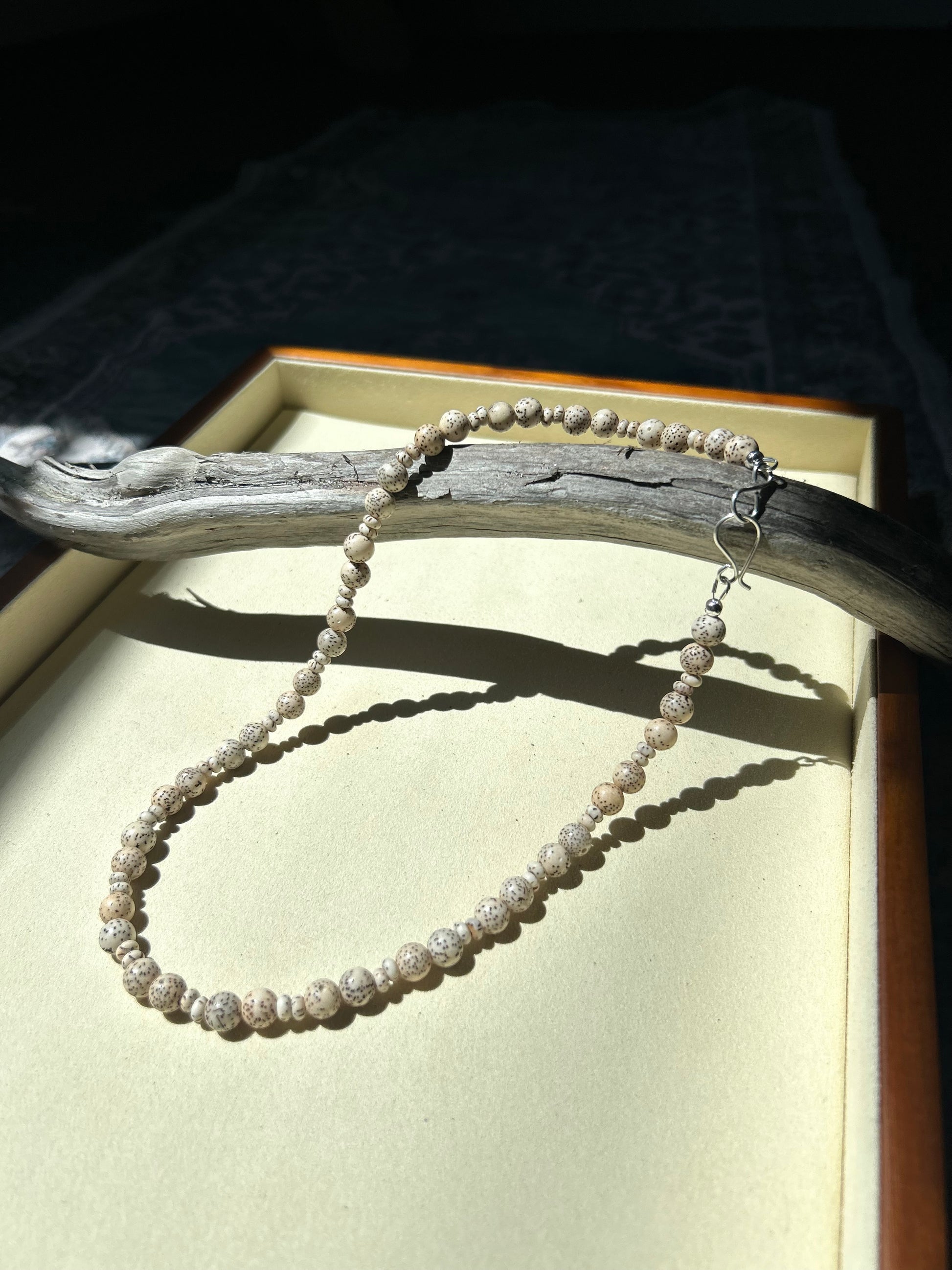 Bodhi Seed Beads Necklace