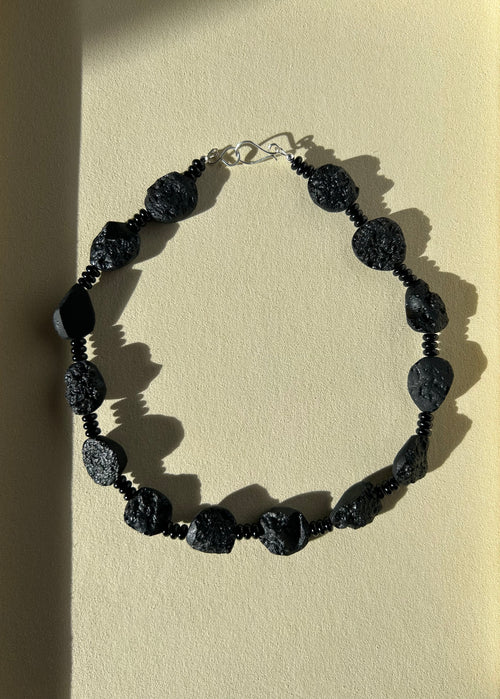 Black Stone Sentinel Necklace
