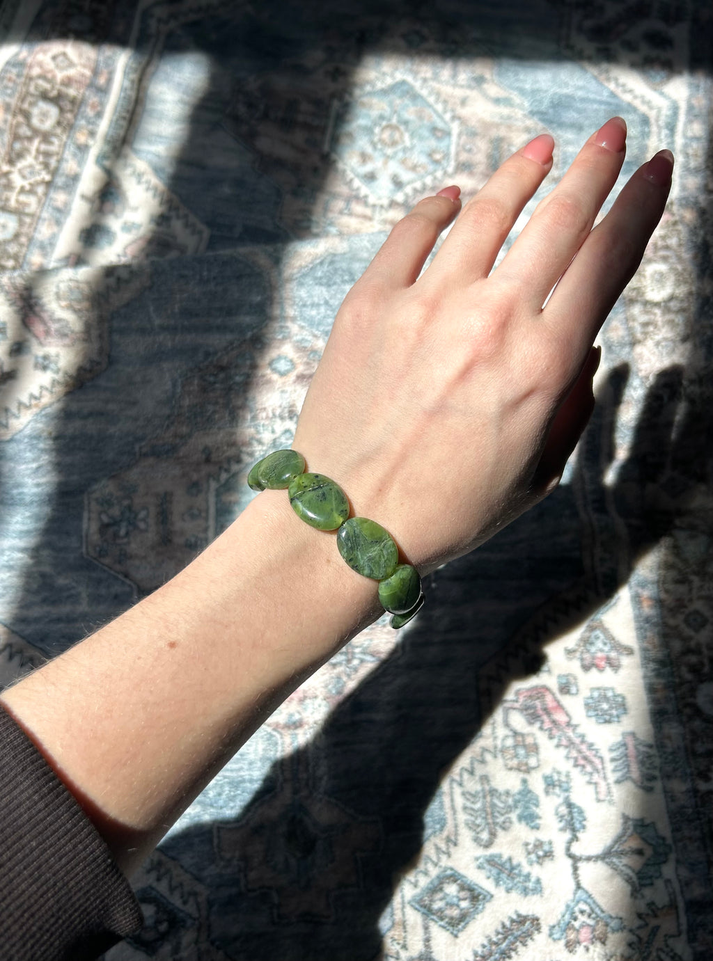 Canadian Green Jade Bracelet