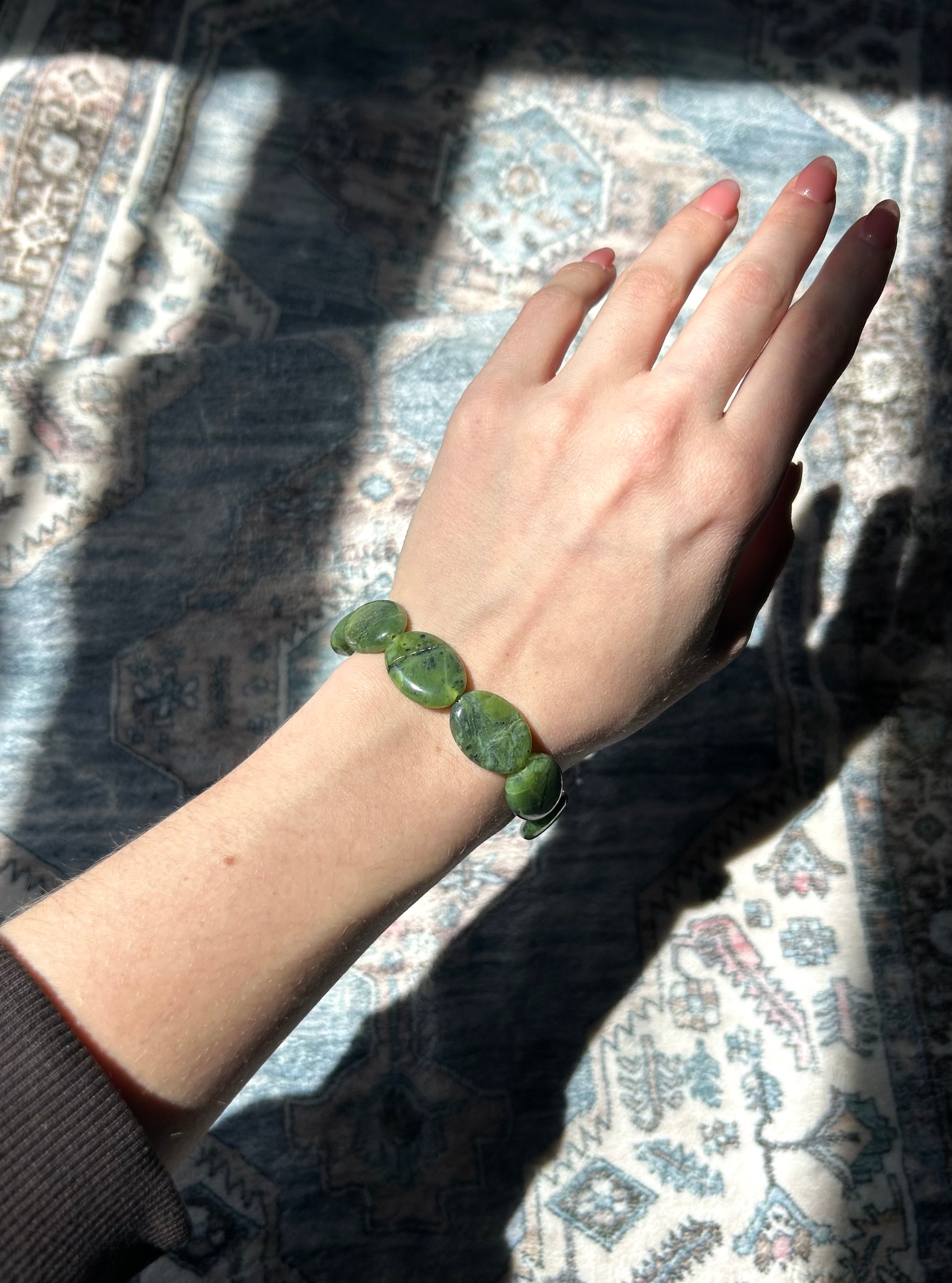 Canadian Green Jade Bracelet