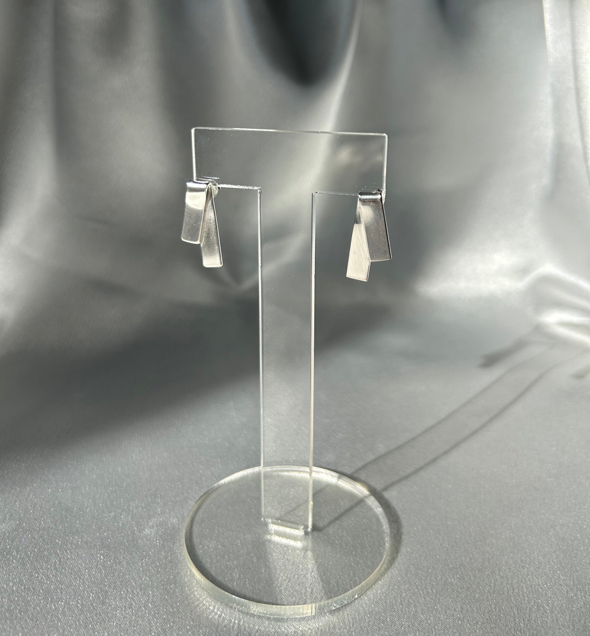 Sterling Silver Twisted Earrings