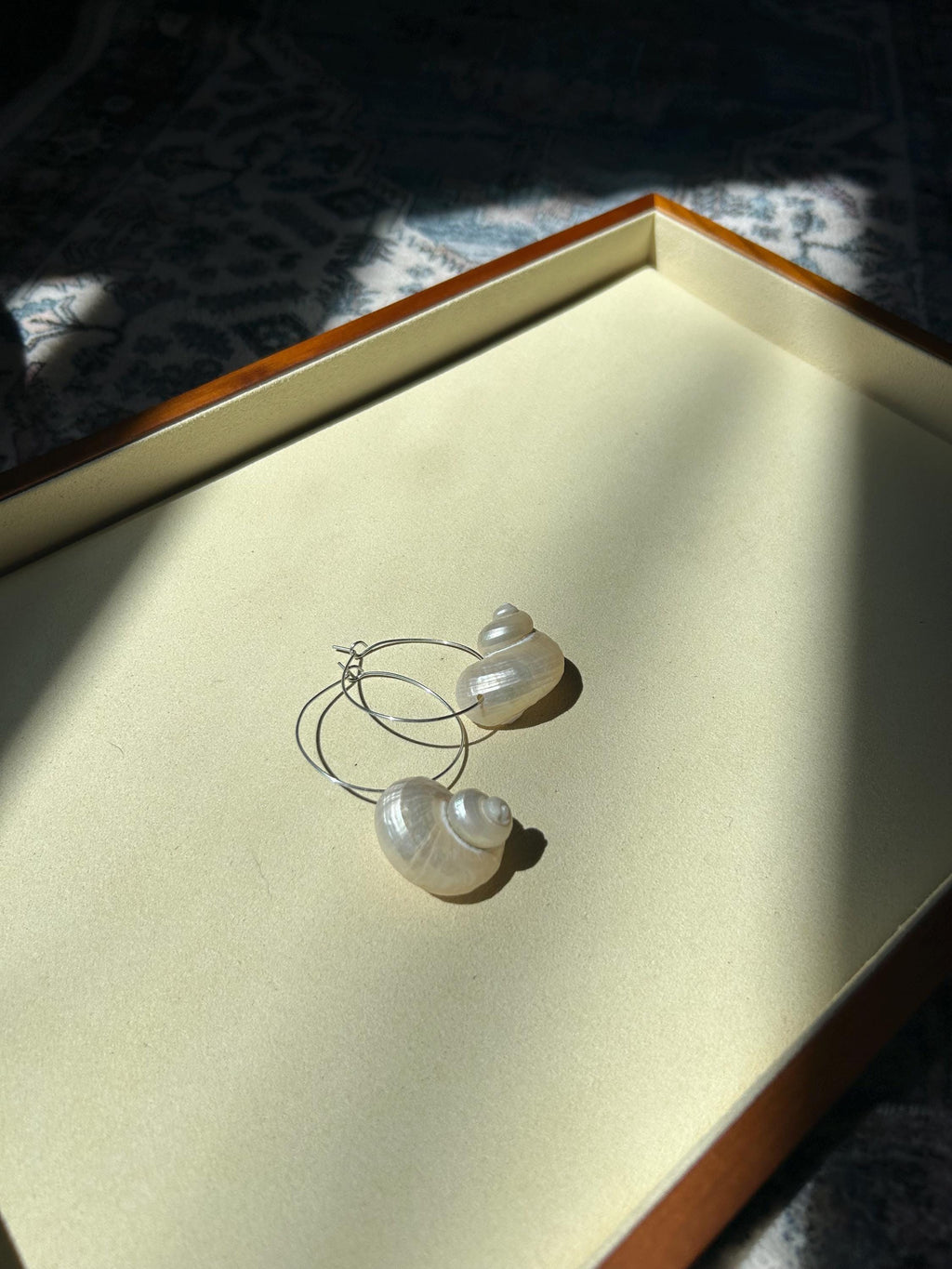 Pearl Turbo Shell Earrings