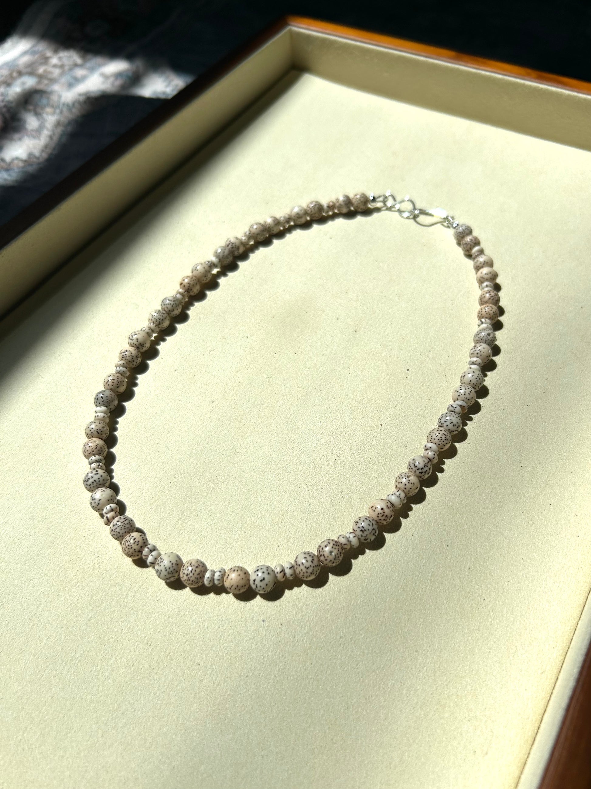 Bodhi Seed Beads Necklace