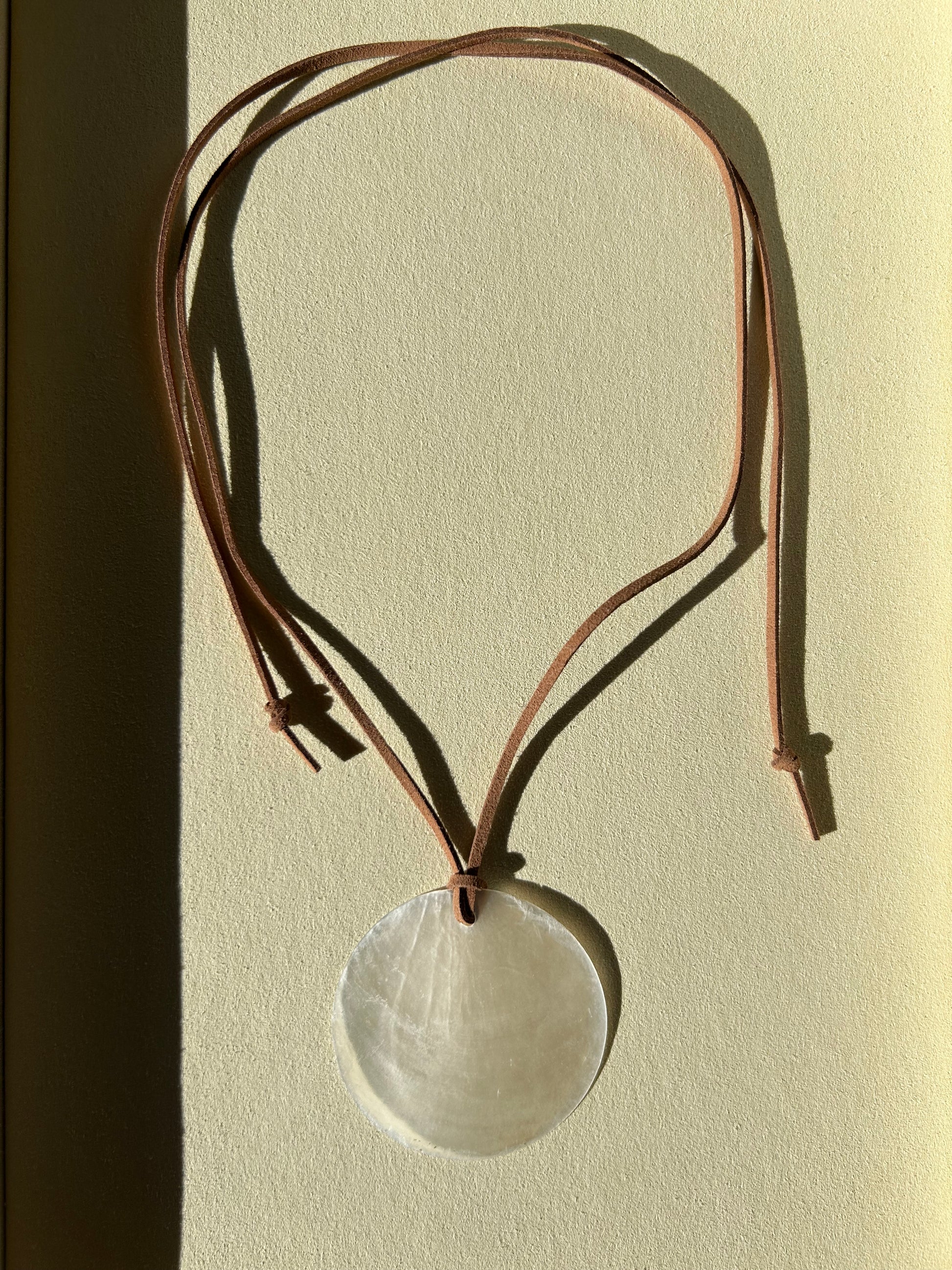 Capiz Seashell Necklace