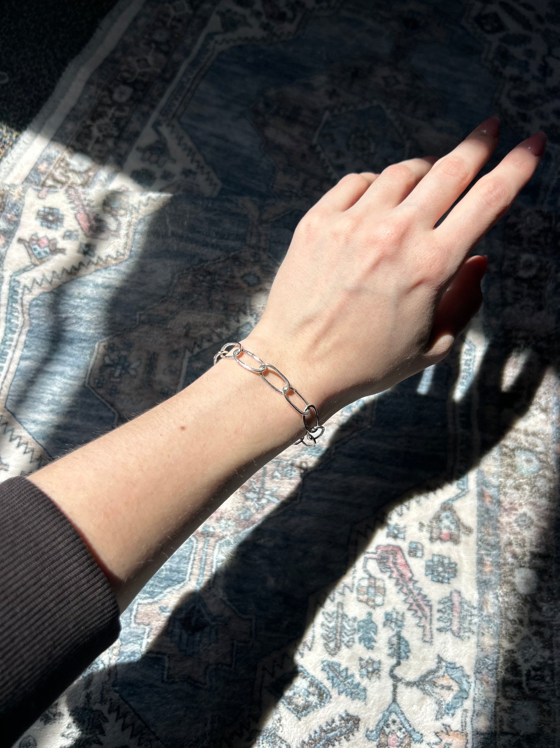 Sterling Silver Chain Bracelet