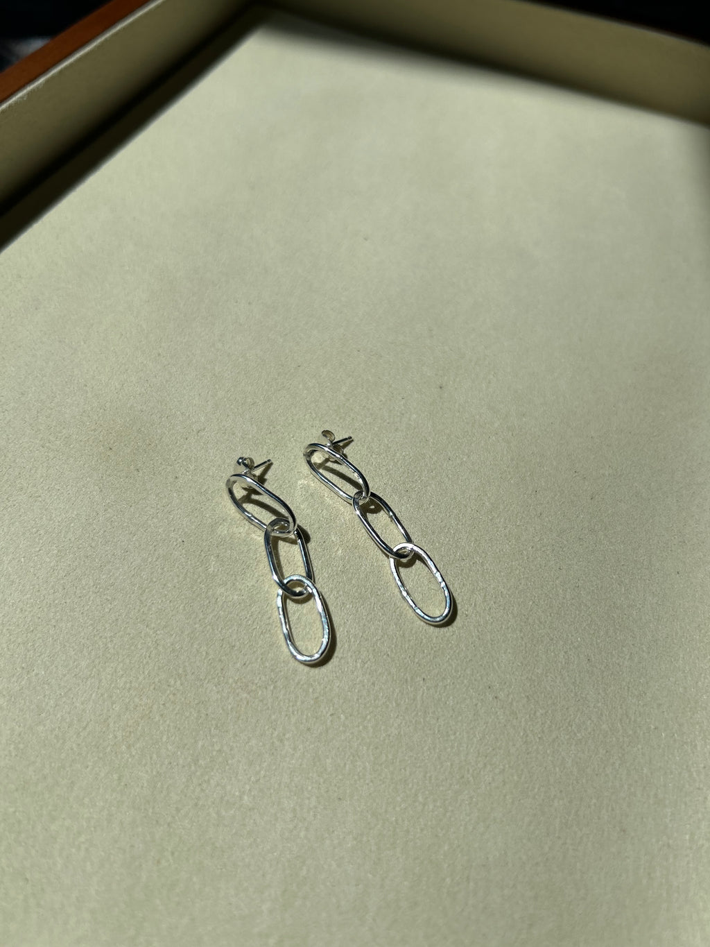 Sterling Silver Chain Earrings