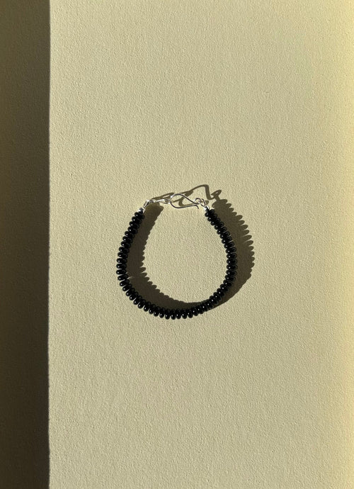 Black Stone Sentinel Bracelet