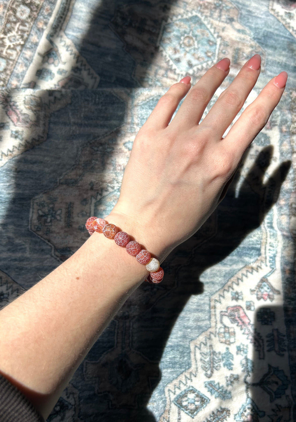 Red Dragon Vein Bracelet