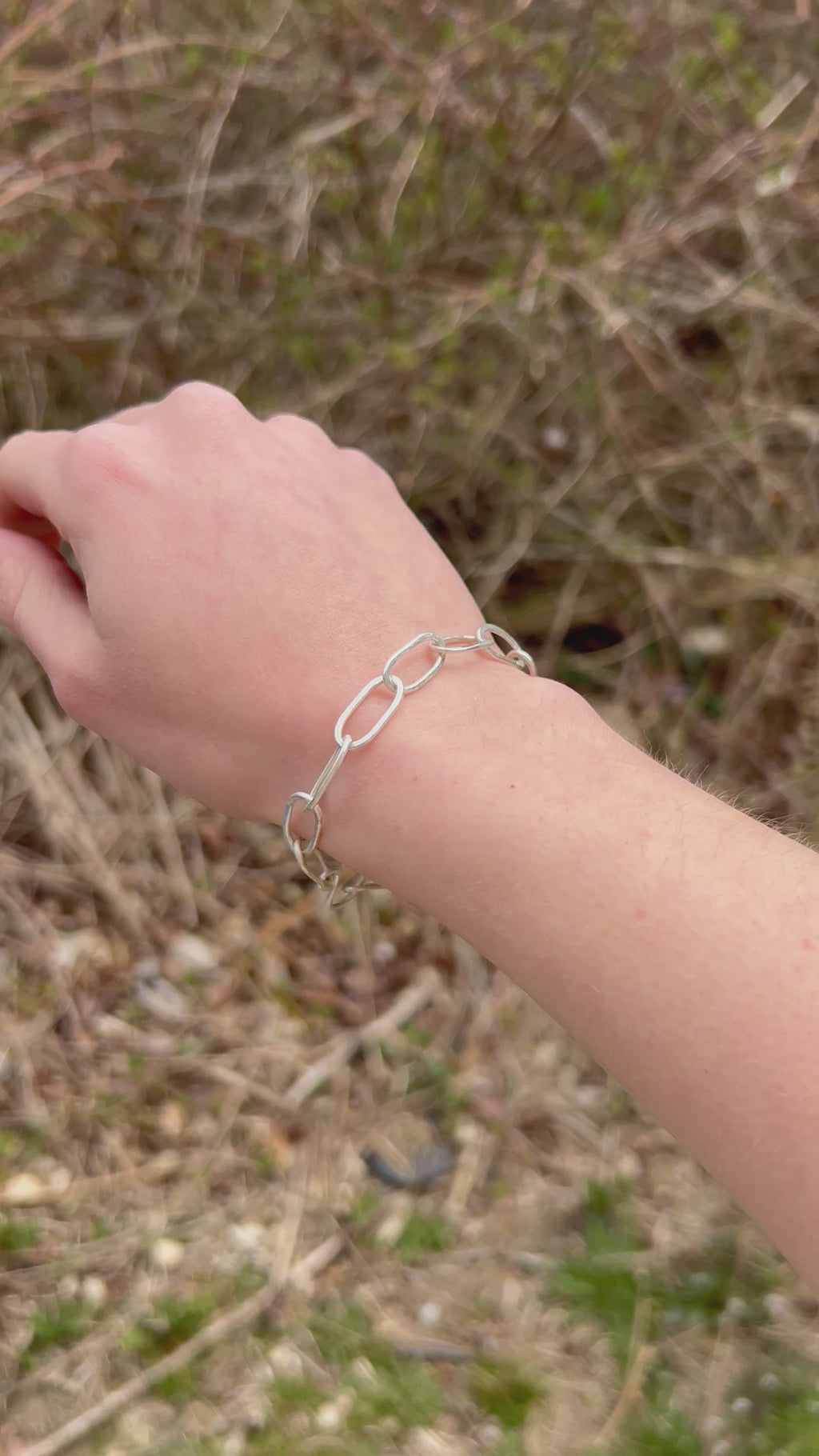 Sterling Silver Chain Bracelet